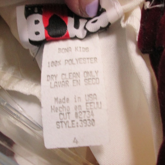 new GIRLS FORMAL white pleated dress with matching hat Sz 4 - Picture 11 of 15